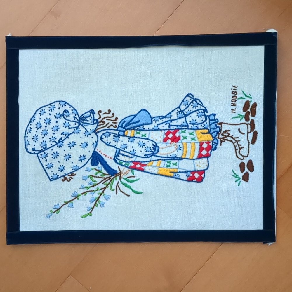 Holly Hobbie Needlepoint/Embroidery